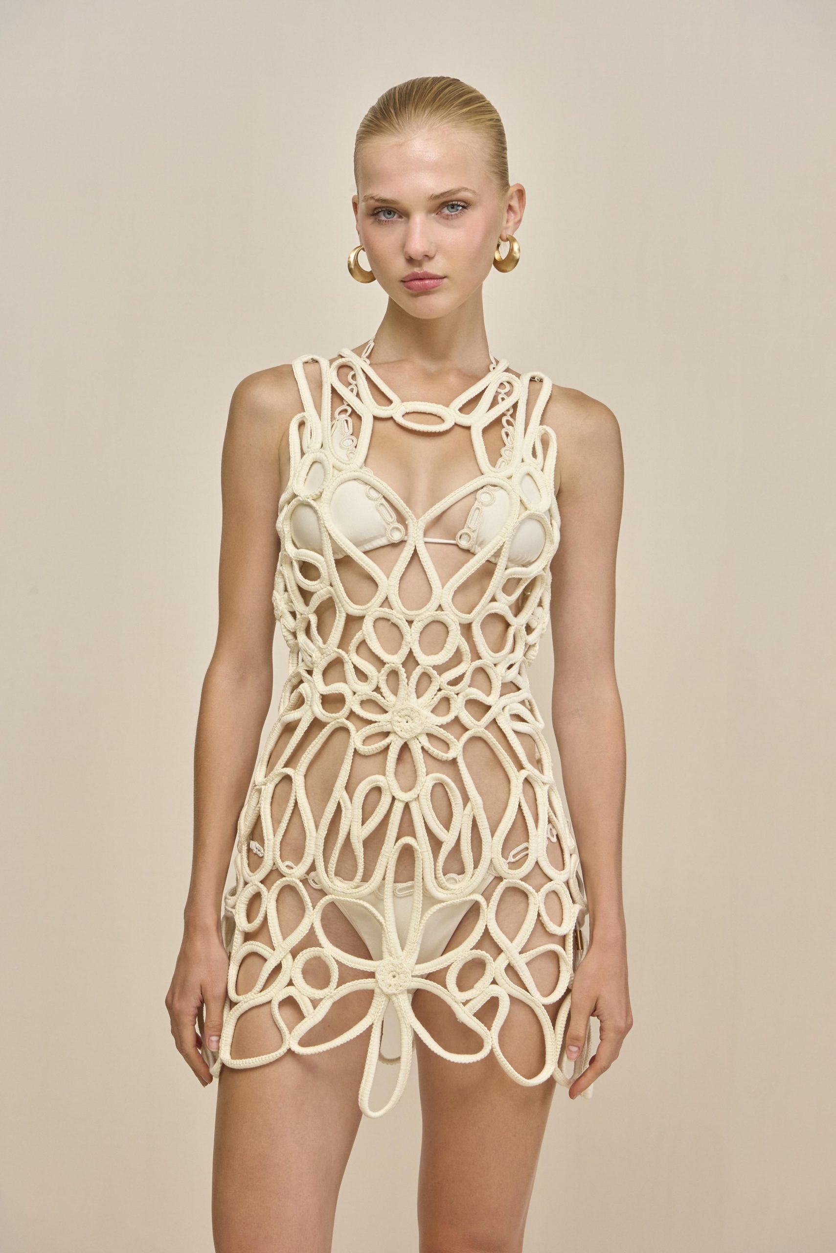 DANICA CROCHET DRESS